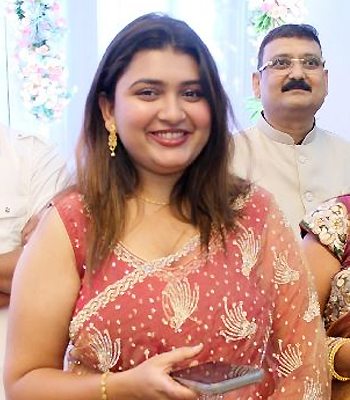 Buddhist Science Graduate Bride